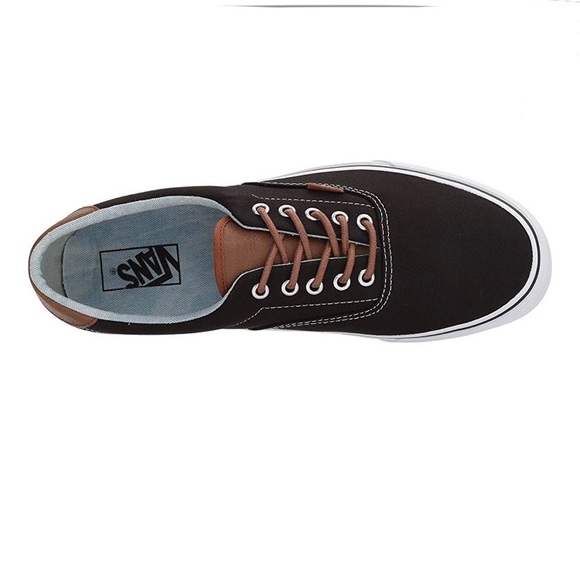 Vans era 59 C&L black stripe denim sneaker shoes - Picture 3 of 7